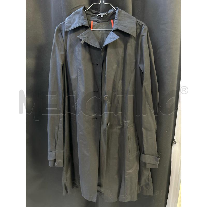 TRENCH DONNA PATRIZIA PEPE NERO  | Mercatino dell'Usato Ciampino 1