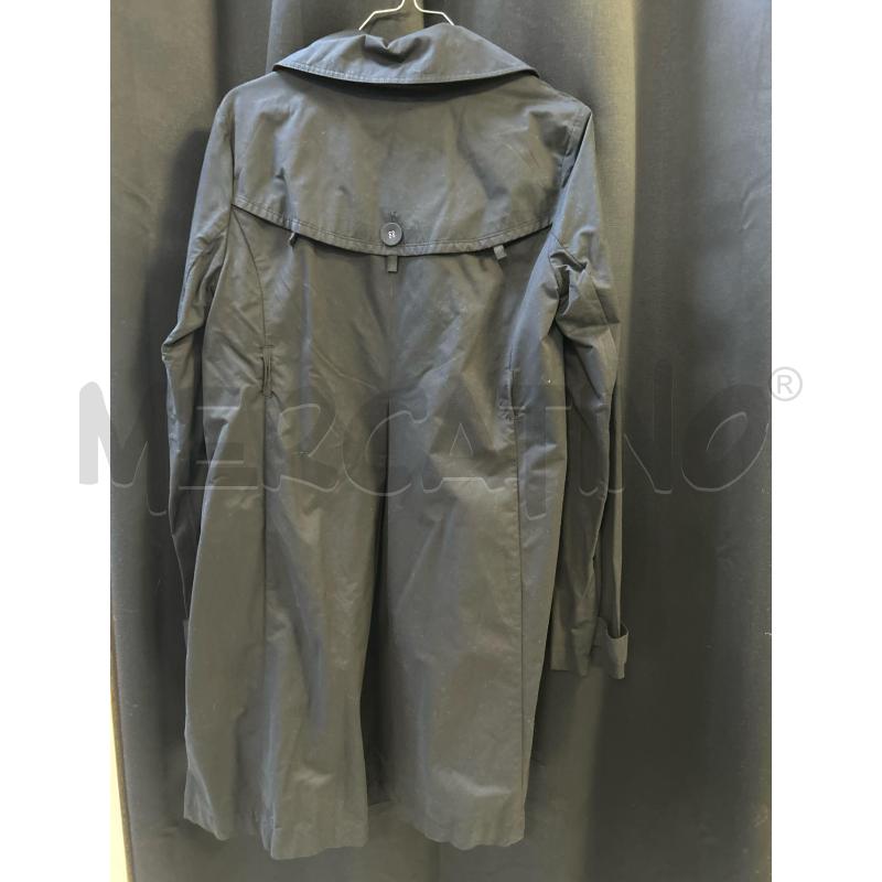 TRENCH DONNA PATRIZIA PEPE NERO  | Mercatino dell'Usato Ciampino 3