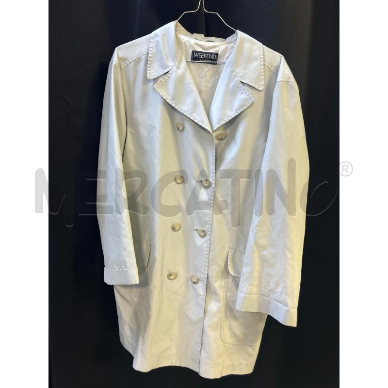 TRENCH DONNA WEEKEND MAX MARA CELESTINO QUALCHE MACCHIA | Mercatino dell'Usato Ciampino 1