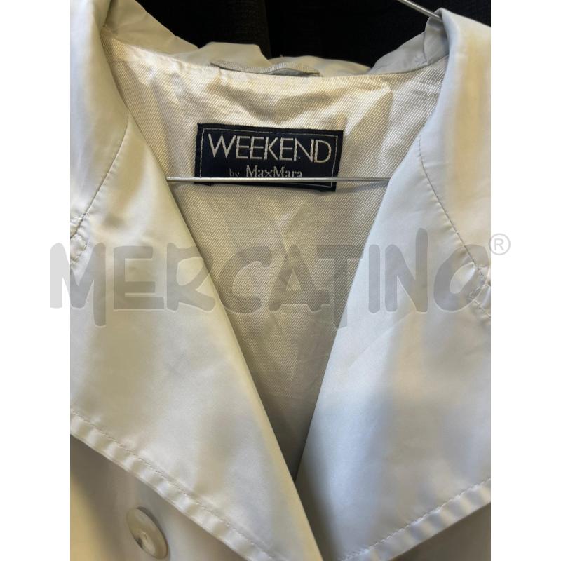 TRENCH DONNA WEEKEND MAX MARA CELESTINO QUALCHE MACCHIA | Mercatino dell'Usato Ciampino 2