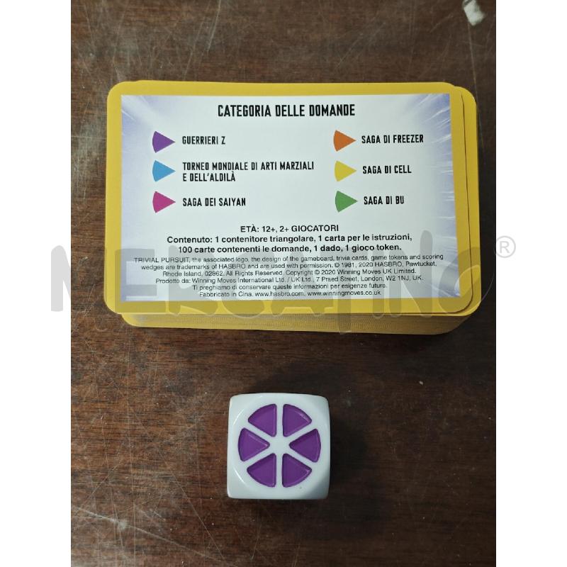 TRIVIAL PURSUIT DRAGOBALL Z | Mercatino dell'Usato Ciampino 2