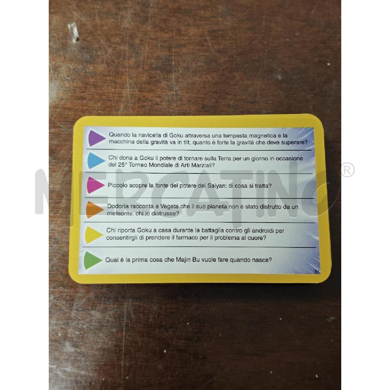 TRIVIAL PURSUIT DRAGOBALL Z | Mercatino dell'Usato Ciampino 5