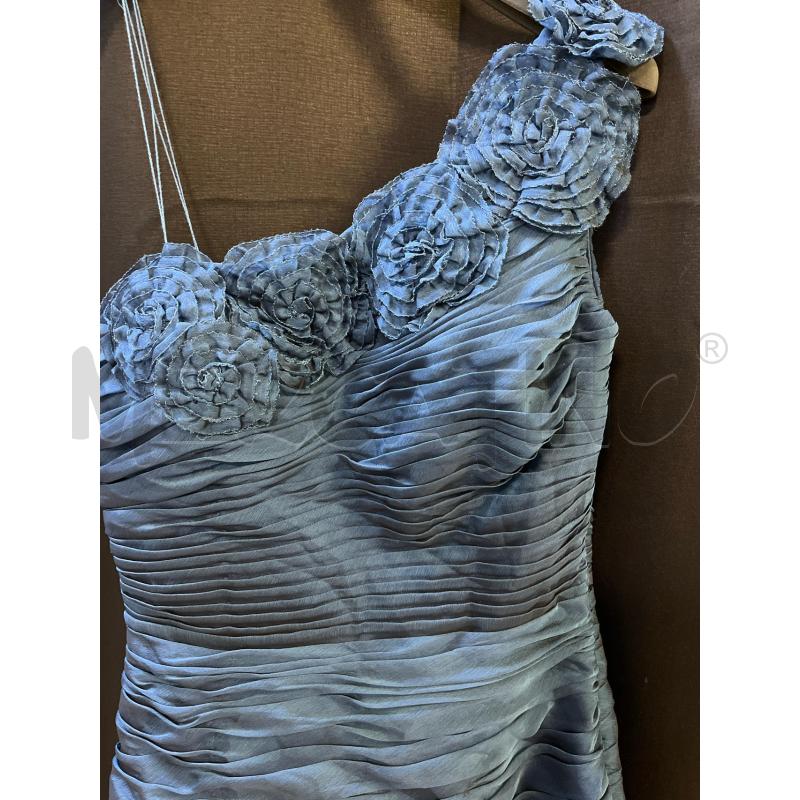 TUBINO DONNA BLU ADRIANA PAPELL ARRICCIATO | Mercatino dell'Usato Ciampino 2