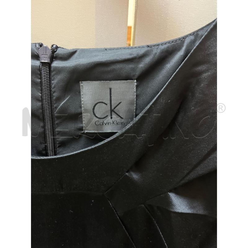 TUBINO DONNA NERO CALVIN KLEIN RASO | Mercatino dell'Usato Ciampino 2