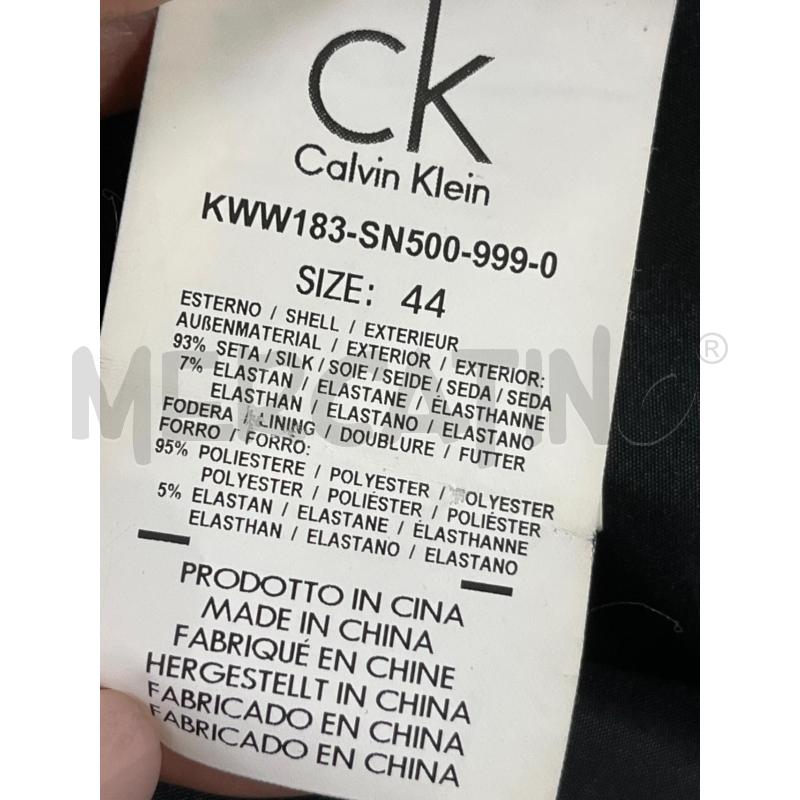 TUBINO DONNA NERO CALVIN KLEIN RASO | Mercatino dell'Usato Ciampino 4