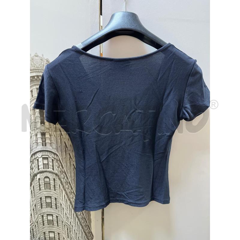 T SHIRT DONNA FENDI BLU SCURO | Mercatino dell'Usato Ciampino 4