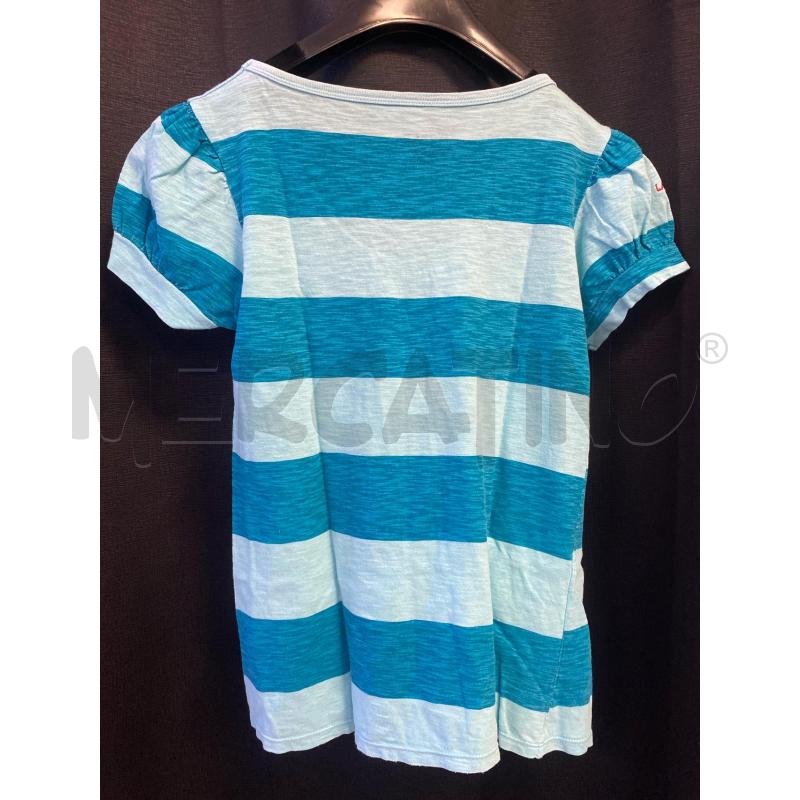 T SHIRT DONNA LACOSTE STR CELESTI TURCHESI  | Mercatino dell'Usato Ciampino 4