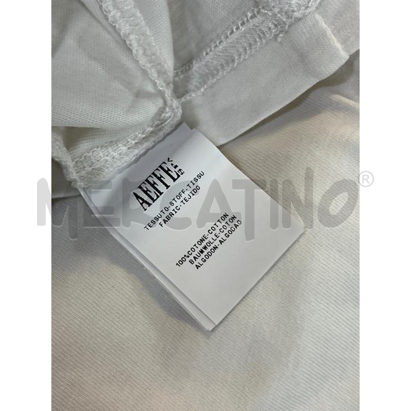 T SHIRT DONNA MOCHINO COUTURE BIANCA SCRITTA NERA | Mercatino dell'Usato Ciampino 5