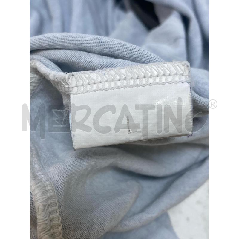 T SHIRT DONNA PAOLO PECORA CELESTE  | Mercatino dell'Usato Ciampino 4