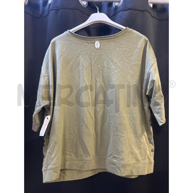 T SHIRT DONNA TWINSET JEANS VERDE PAILL. | Mercatino dell'Usato Ciampino 3
