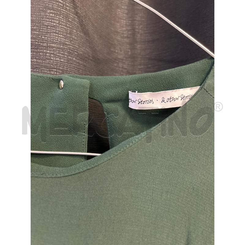 T SHIRT DONNA &OTHER STORIES VERDE | Mercatino dell'Usato Ciampino 2