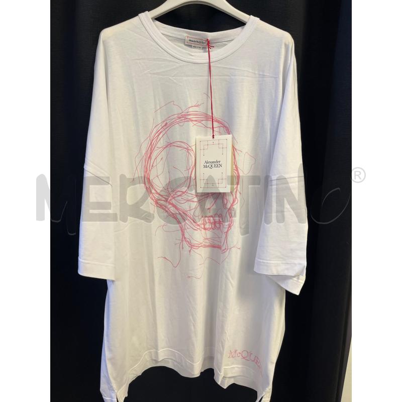 T SHIRT UOMO ALEXANDER MCQUEEN BIANCA NUOVA | Mercatino dell'Usato Ciampino 1