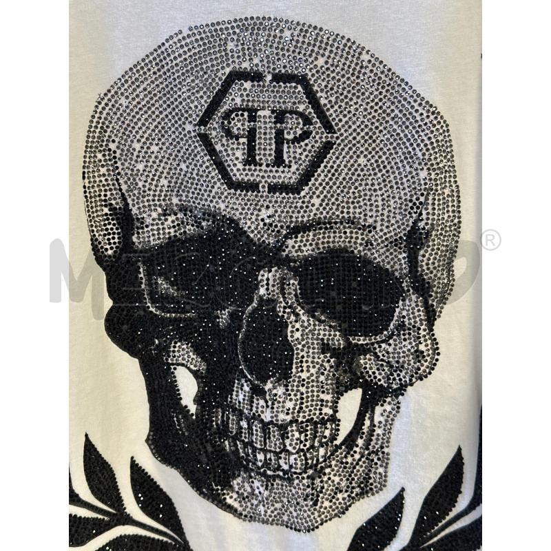 T SHIRT UOMO BIANCA PHILIPP PLEIN | Mercatino dell'Usato Ciampino 2