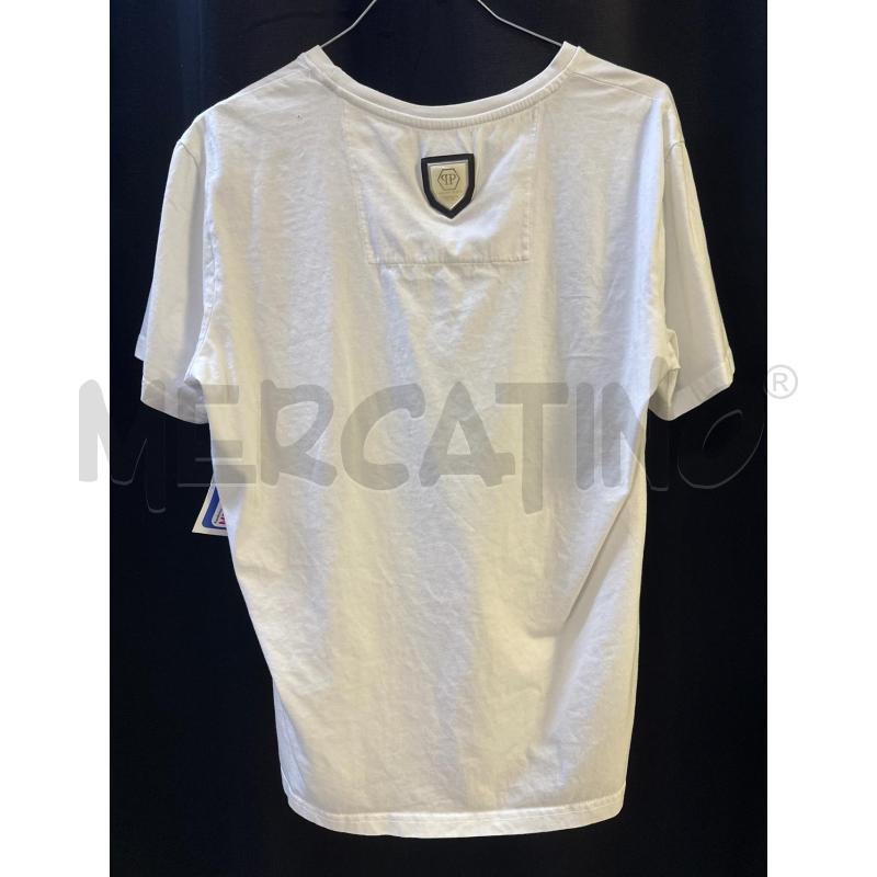T SHIRT UOMO BIANCA PHILIPP PLEIN | Mercatino dell'Usato Ciampino 3