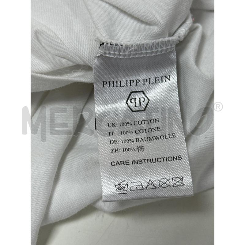 T SHIRT UOMO BIANCA PHILIPP PLEIN | Mercatino dell'Usato Ciampino 5