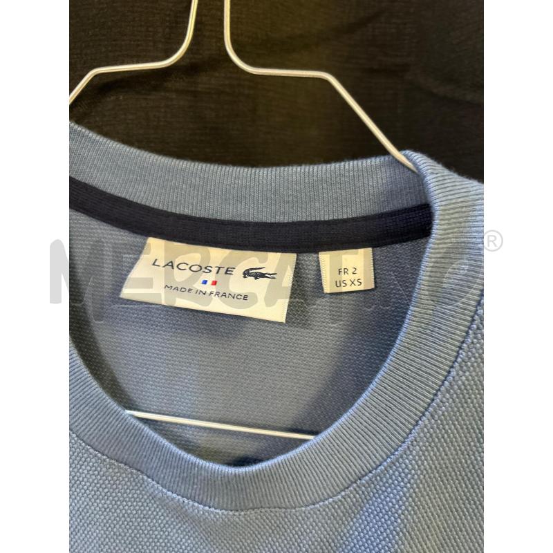 T SHIRT UOMO LACOSTE BLU CELESTE | Mercatino dell'Usato Ciampino 2