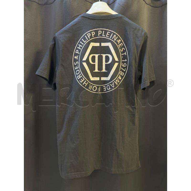 T SHIRT UOMO PHILIPP PLEIN NERA TESCHIO BRILL | Mercatino dell'Usato Ciampino 4