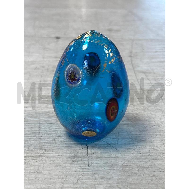 UOVO COLLEZIONE CELESTE MURANO | Mercatino dell'Usato Ciampino 1