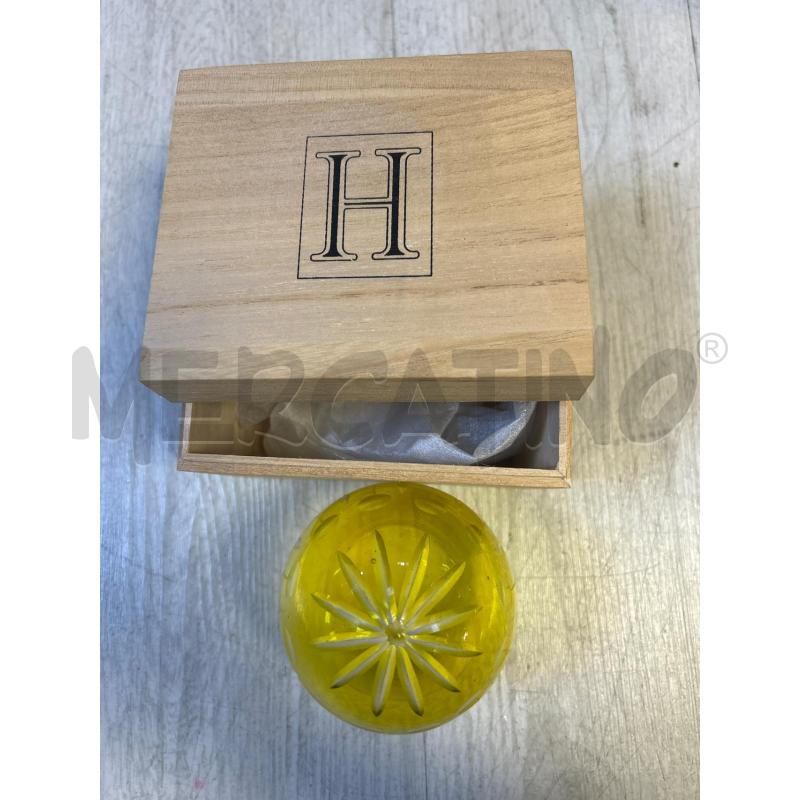 UOVO HENRIETTE VETRO VERDE SCATOLA LEGNO | Mercatino dell'Usato Ciampino 3