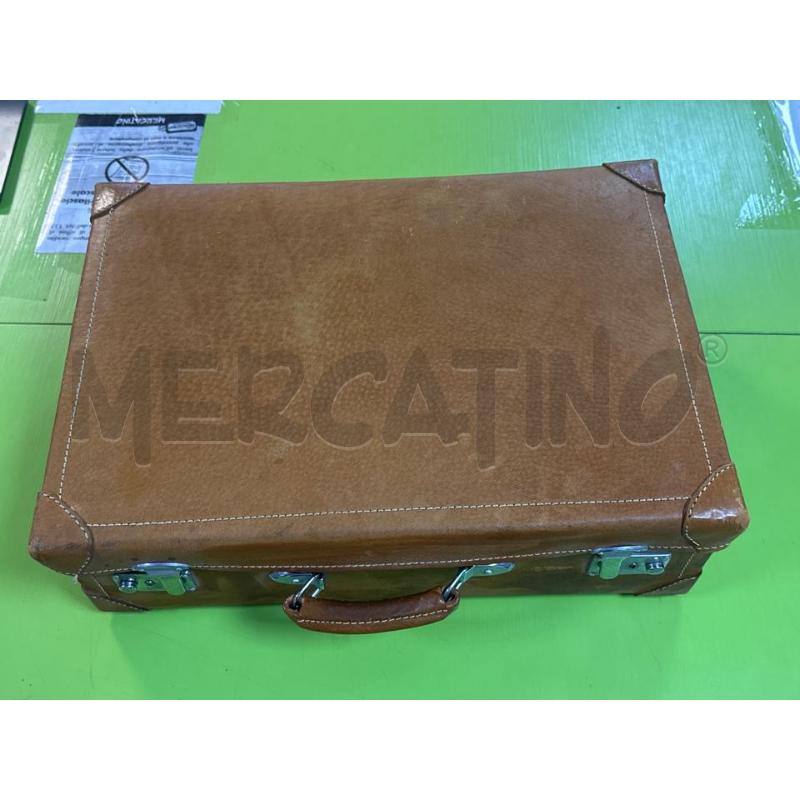 VALIGIA VINTAGE PELLE | Mercatino dell'Usato Ciampino 1