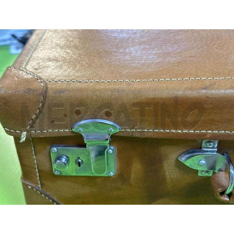 VALIGIA VINTAGE PELLE | Mercatino dell'Usato Ciampino 3