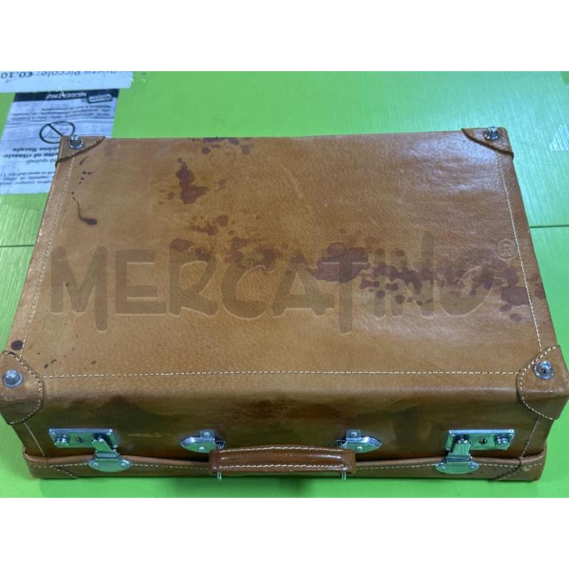 VALIGIA VINTAGE PELLE | Mercatino dell'Usato Ciampino 5