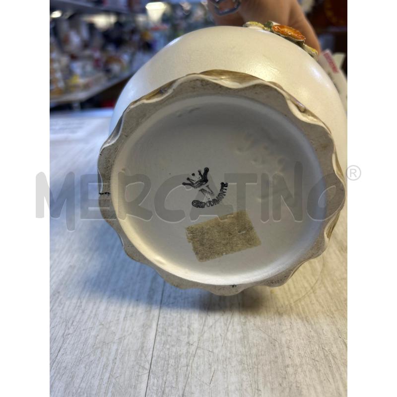VASO CAPODIMONTE CON FIORI | Mercatino dell'Usato Ciampino 3