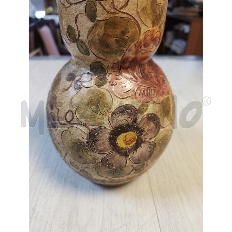 VASO FIORI BEIGE DERUTA | Mercatino dell'Usato Ciampino 2