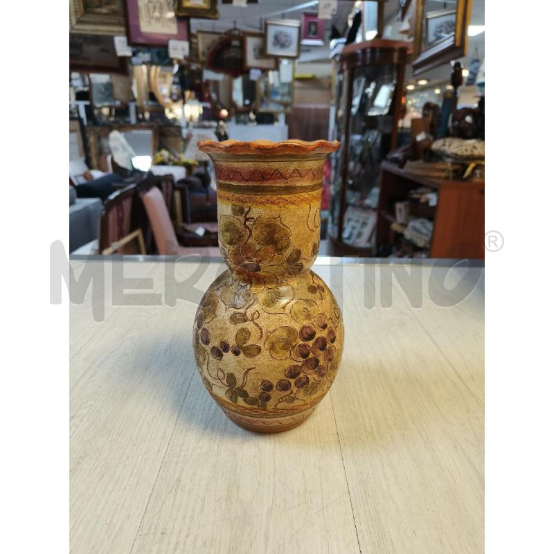 VASO FIORI BEIGE DERUTA | Mercatino dell'Usato Ciampino 4