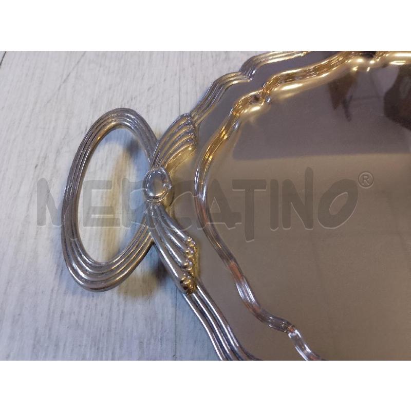 VASSOIO ACCIAIO DOPPI MANICI  | Mercatino dell'Usato Ciampino 2