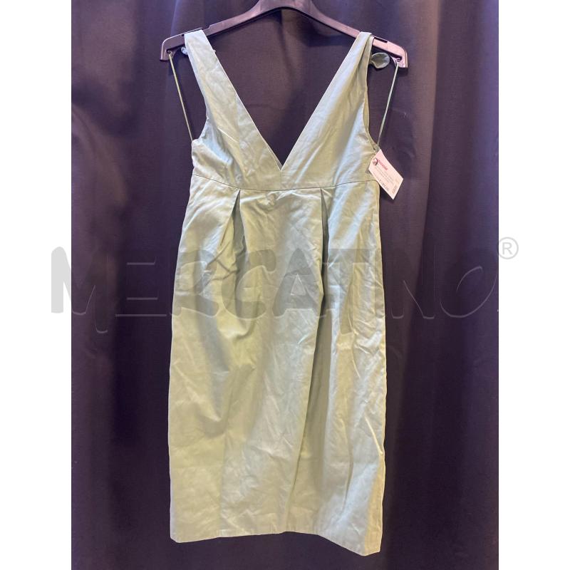 VESTITO DONNA ALEXANDER MCQUEEN VERDE | Mercatino dell'Usato Ciampino 2