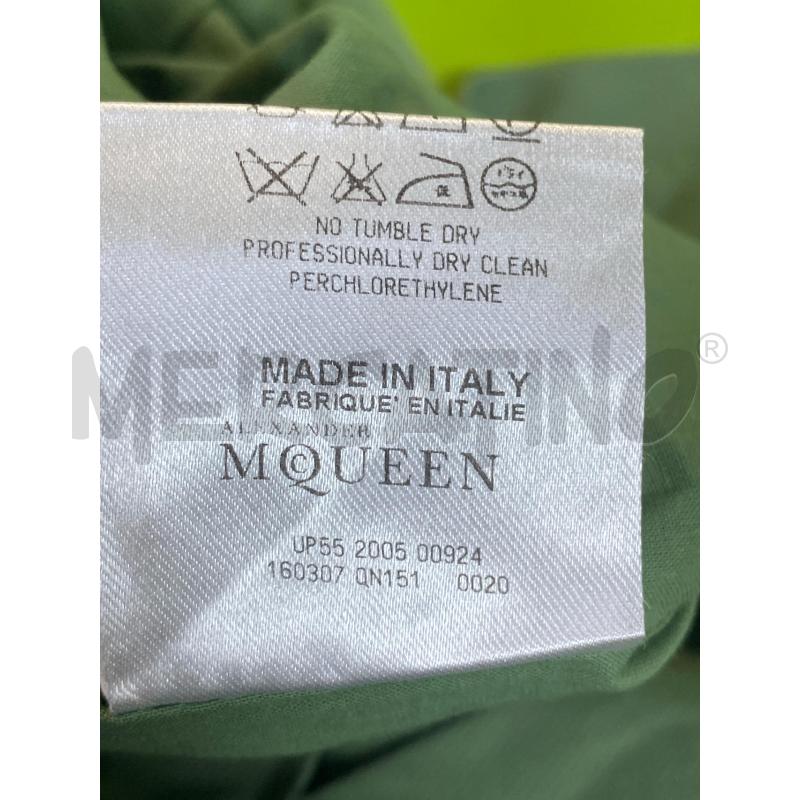 VESTITO DONNA ALEXANDER MCQUEEN VERDE | Mercatino dell'Usato Ciampino 5