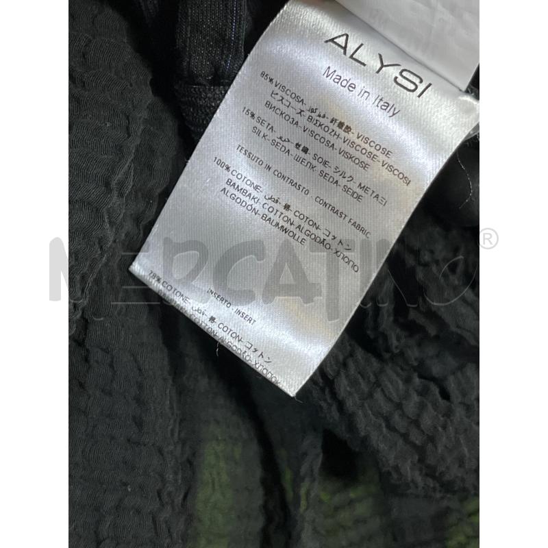 VESTITO DONNA ALYSI NERO  | Mercatino dell'Usato Ciampino 5