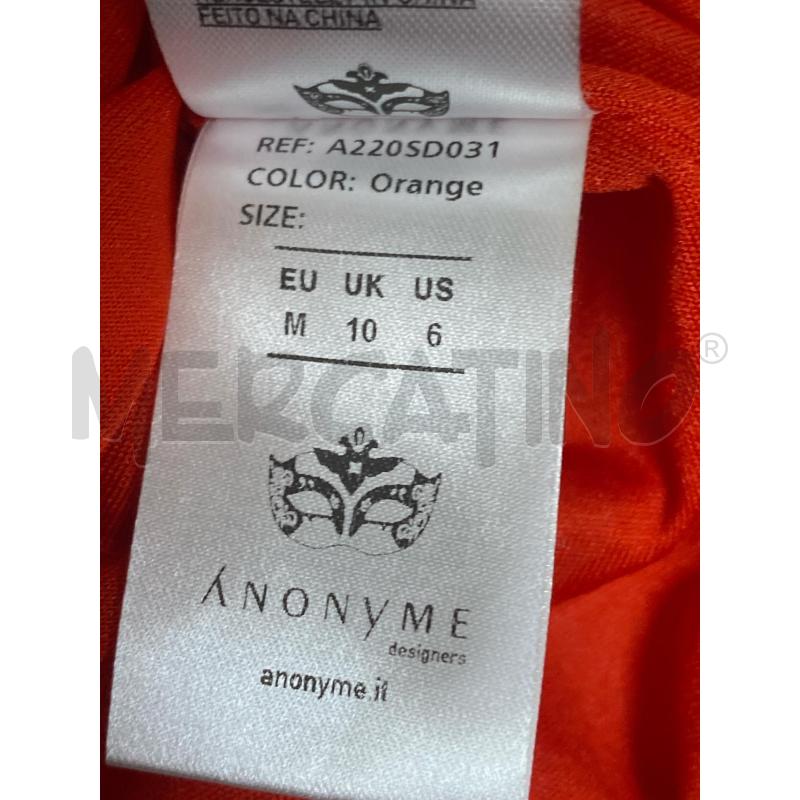VESTITO DONNA ANONYME ROSSO FANTASIA | Mercatino dell'Usato Ciampino 5
