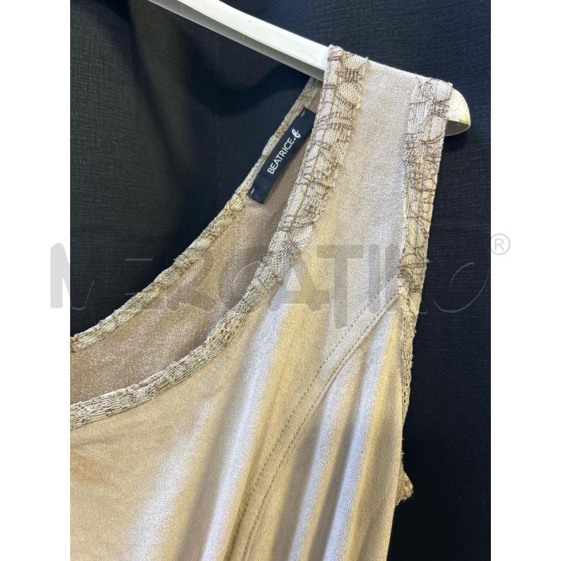 VESTITO DONNA BEATRICE B MARR SCAMO SOPRA SOTTO RICAMATO | Mercatino dell'Usato Ciampino 2