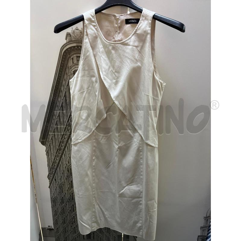 VESTITO DONNA BEIGE MAX&CO | Mercatino dell'Usato Ciampino 1