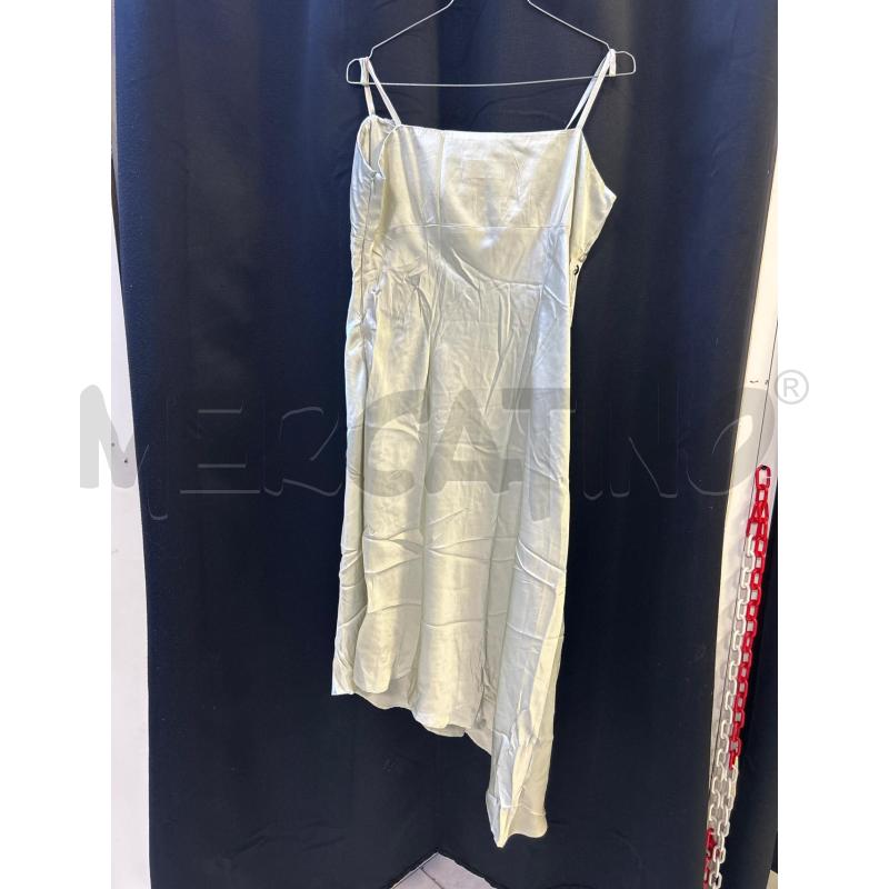 VESTITO DONNA BEIGE PERLATO SAKE SETA 100% | Mercatino dell'Usato Ciampino 3
