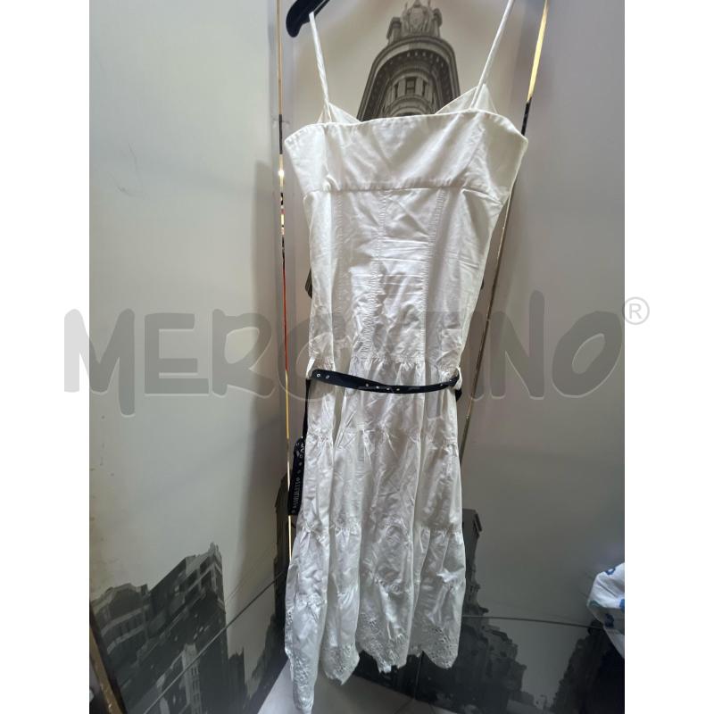 VESTITO DONNA BIANCO AMULETI | Mercatino dell'Usato Ciampino 4