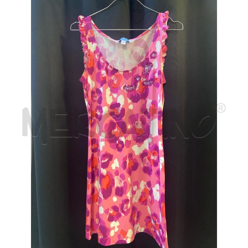 VESTITO DONNA BLUMARINE ROSA VIOLA | Mercatino dell'Usato Ciampino 1