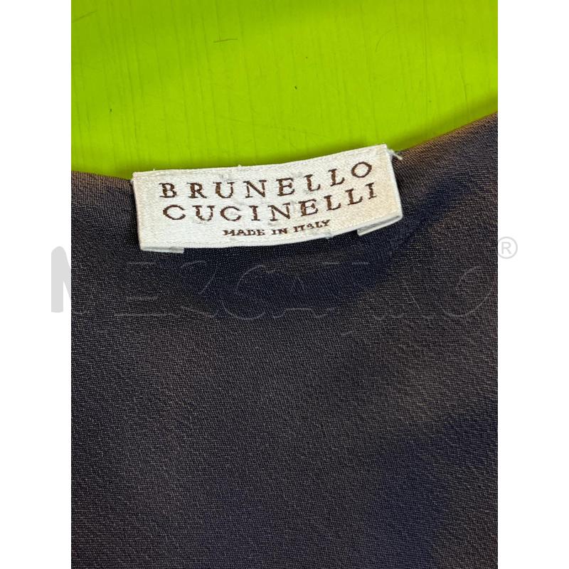 VESTITO DONNA BRUNELLO CUCINELLI BLU  | Mercatino dell'Usato Ciampino 3