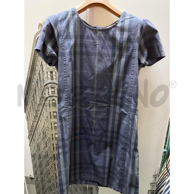 VESTITO DONNA BURBERRY BLU VIOLA | Mercatino dell'Usato Ciampino 1