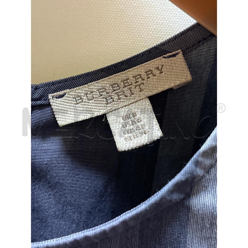 VESTITO DONNA BURBERRY BLU VIOLA | Mercatino dell'Usato Ciampino 2