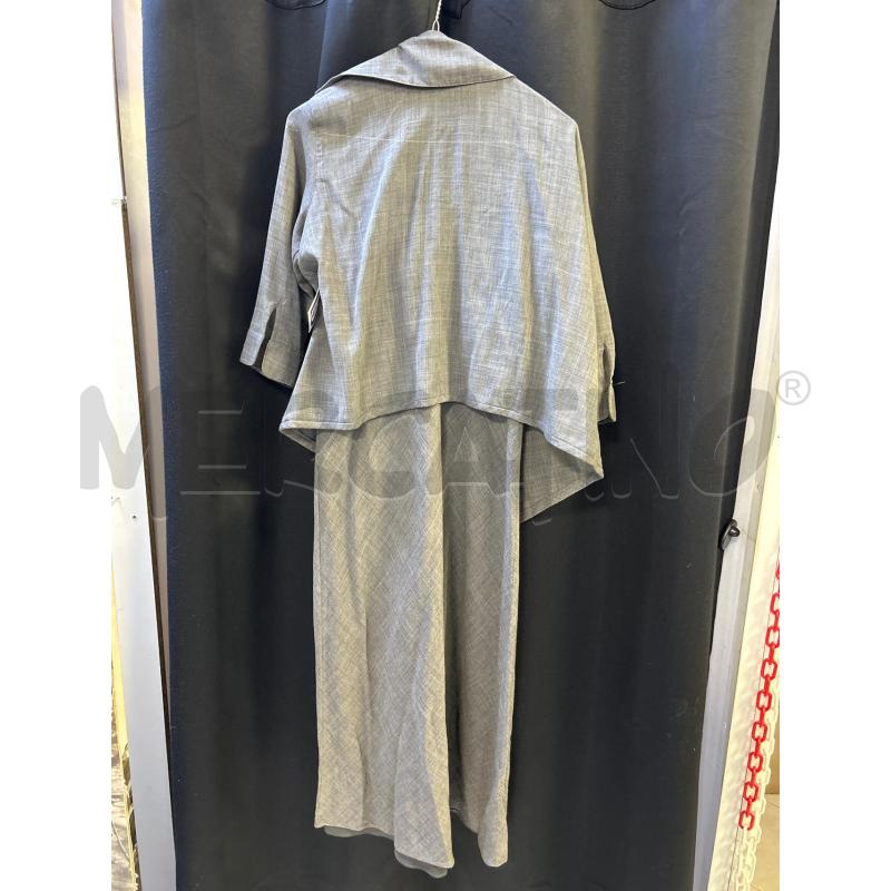 VESTITO DONNA+CAMICIA GRIGIO SAHZA  | Mercatino dell'Usato Ciampino 3