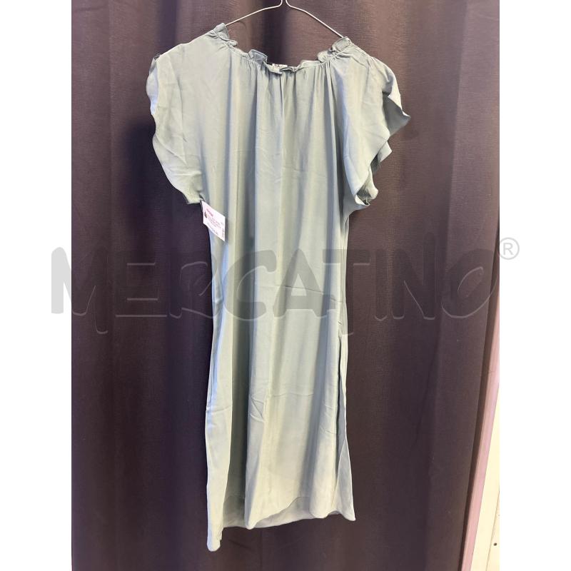 VESTITO DONNA CARLA G VERDE MISTO SETA | Mercatino dell'Usato Ciampino 3