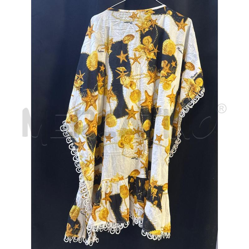 VESTITO DONNA COPRICOSTUME POSITANO BANCO FANT NERA GIALLA | Mercatino dell'Usato Ciampino 3