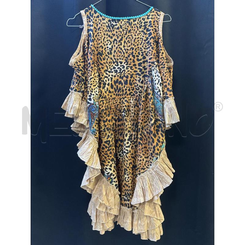 VESTITO DONNA COPRICOSTUME POSITANO LEOP | Mercatino dell'Usato Ciampino 3