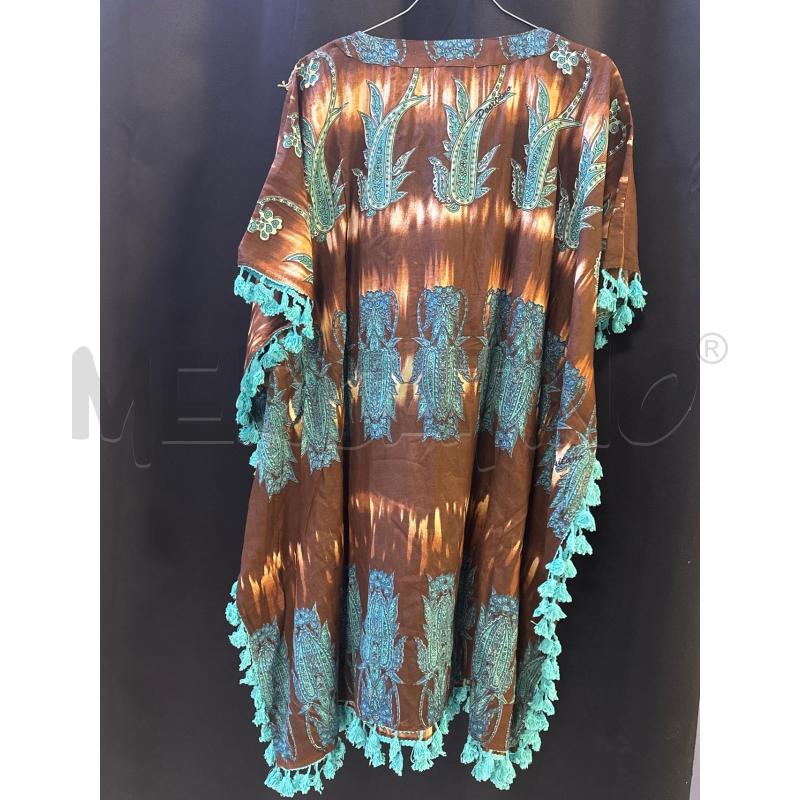 VESTITO DONNA COPRICOSTUME POSITANO MARR BEIGE CELESTE  | Mercatino dell'Usato Ciampino 3