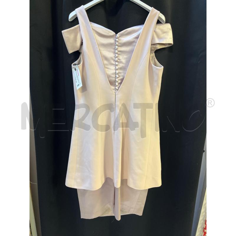 VESTITO DONNA COUTURE MILANO ROSA FIORE DAVANTI  | Mercatino dell'Usato Ciampino 2