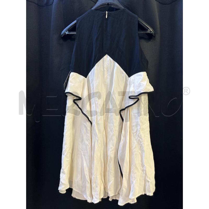 VESTITO DONNA ELISABETTA FRANCHI PANNA RIF VELL NERO  | Mercatino dell'Usato Ciampino 3