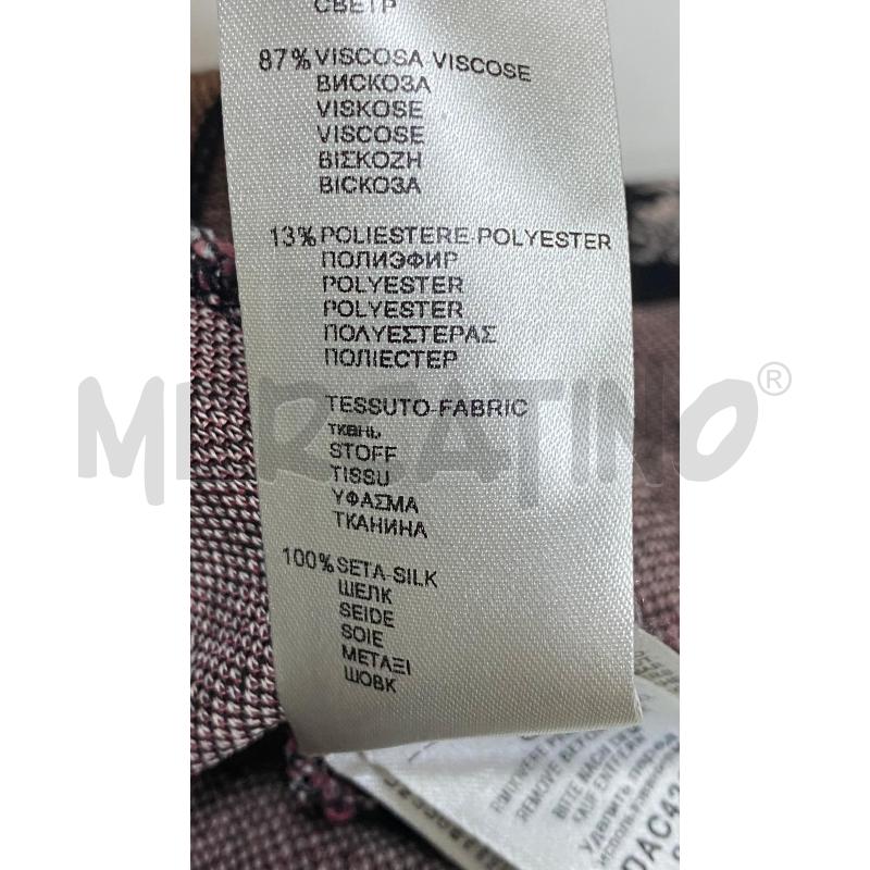 VESTITO DONNA FALCONERI LUNGO NERO FANATSIA ROSE | Mercatino dell'Usato Ciampino 5